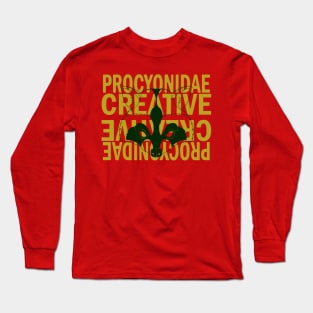 Procyonidae Creative Long Sleeve T-Shirt